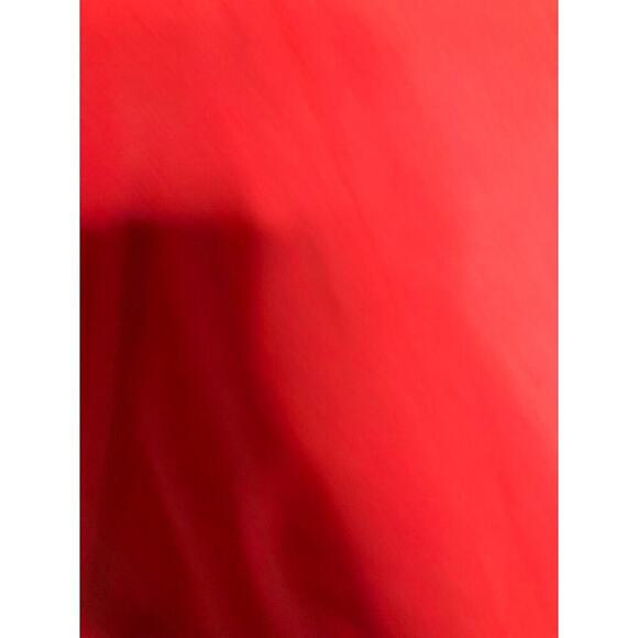 We The Free Top Womens XS Red Boho Ruffle Front Tie Cotton Crop - Picture 6 of 13